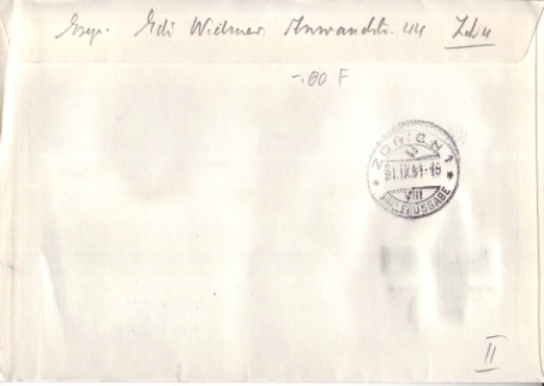 CH FDC 0736 (Viererblock) 1961 09 002 ●